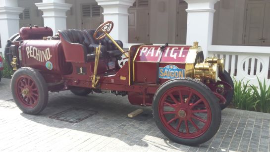 Das älteste Fahrzeug an dieser Rallye - Jahrgang 1907!