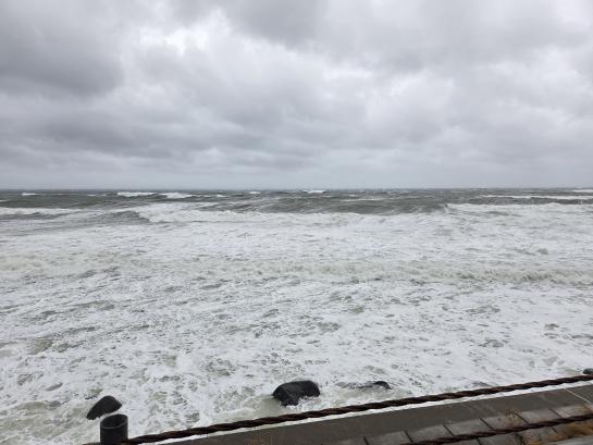 Das Meer ist ganz schön in Bewegung!