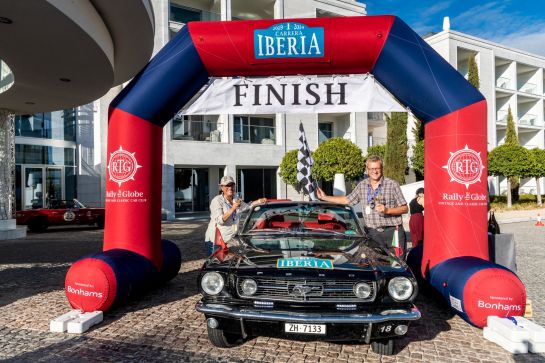 Zieleinfahrt an der Carrera Iberia 2019